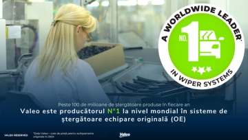 Valeo - lider mondial în sisteme de ștergătoare pentru producătorii de automobile (OE)